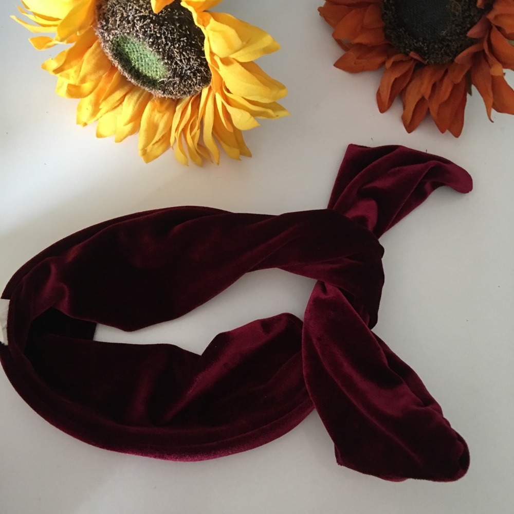 American Apparel velvet hair accessories bundle